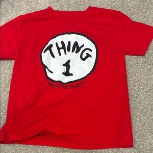 Universal Kids Red "Thing 1" Graphic Tee